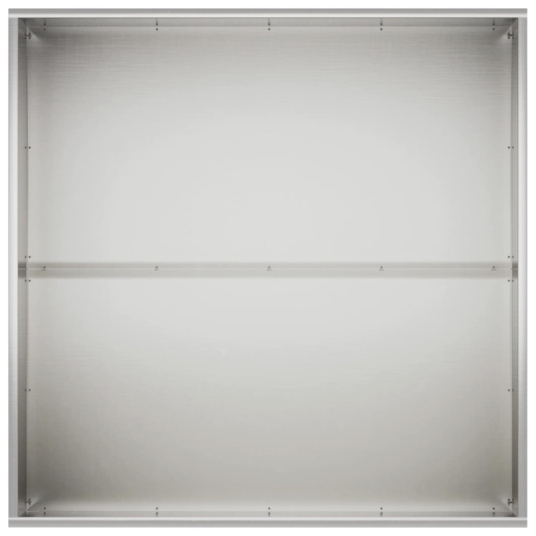 Trädgårdsplanterare 2 St Silver 80 X 80 X 40 Cm Rostfritt Stål
