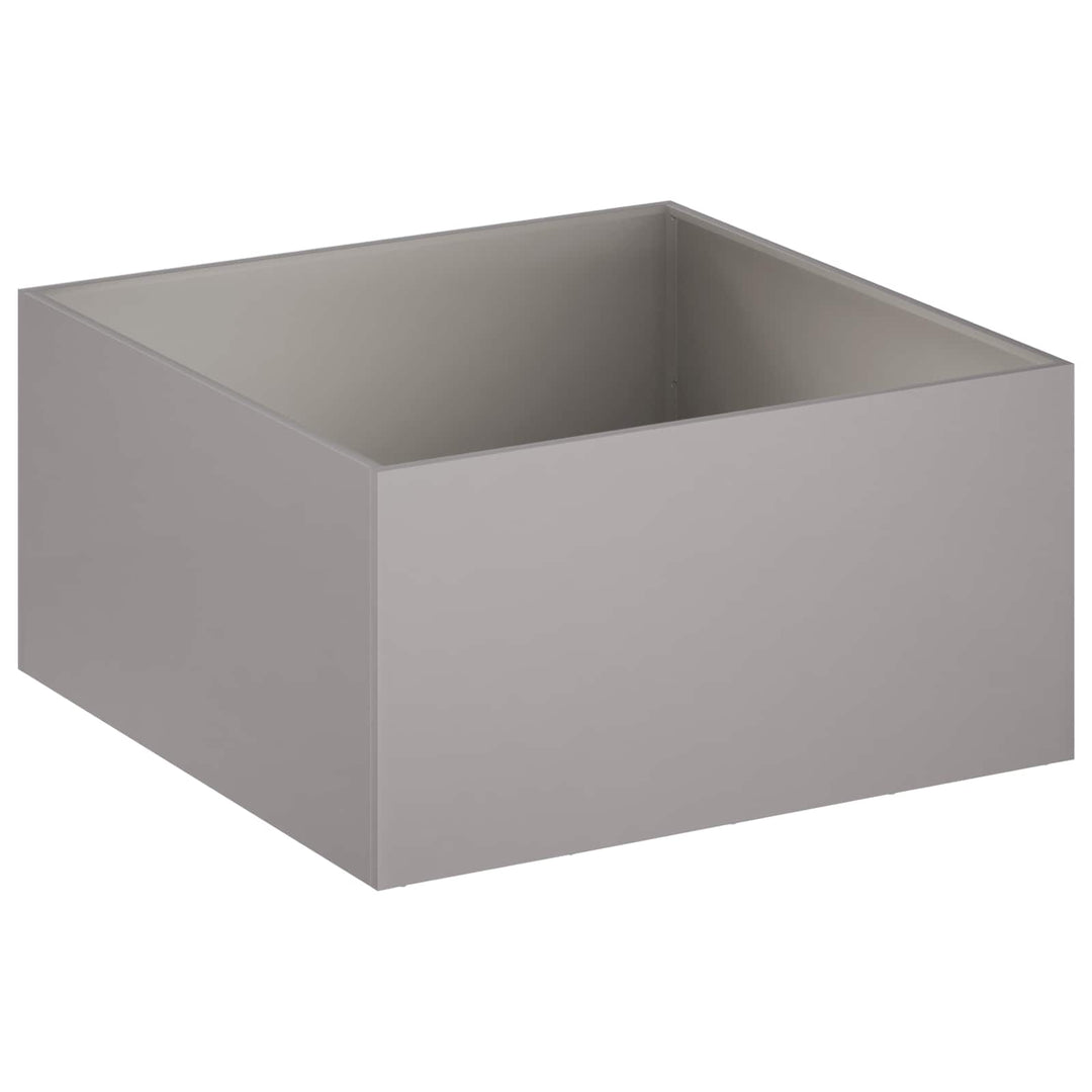 Trädgårdsplanterare Rostig 80 X 80 X 40 Cm Väderbeständig Stål