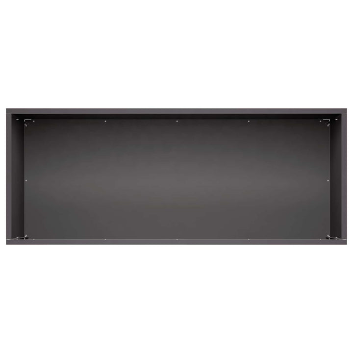 Trädgårdsplanterare 2 St Svart 80 X 40 X 40 Cm Kallvalsat Stål
