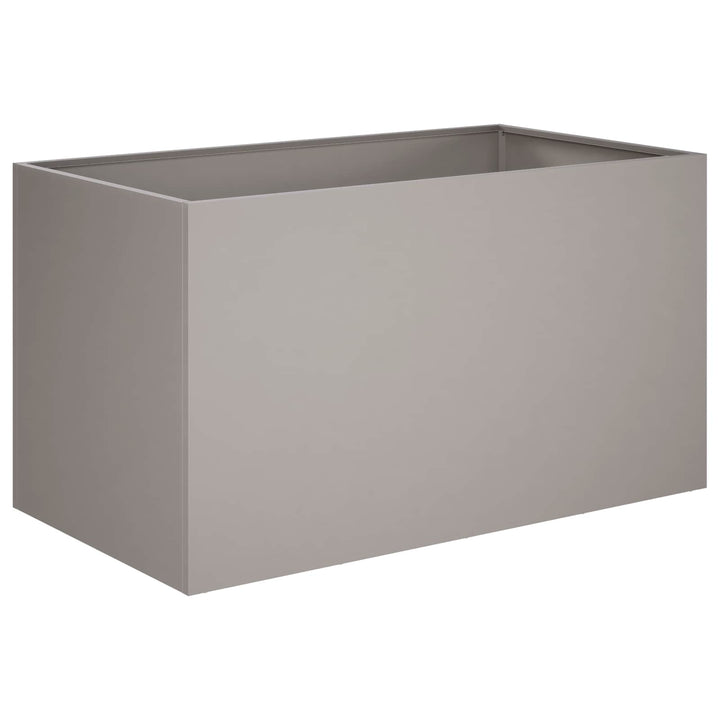 Trädgårdsplanterare Rostig 100 X 50 X 50 Cm Väderbeständig Stål