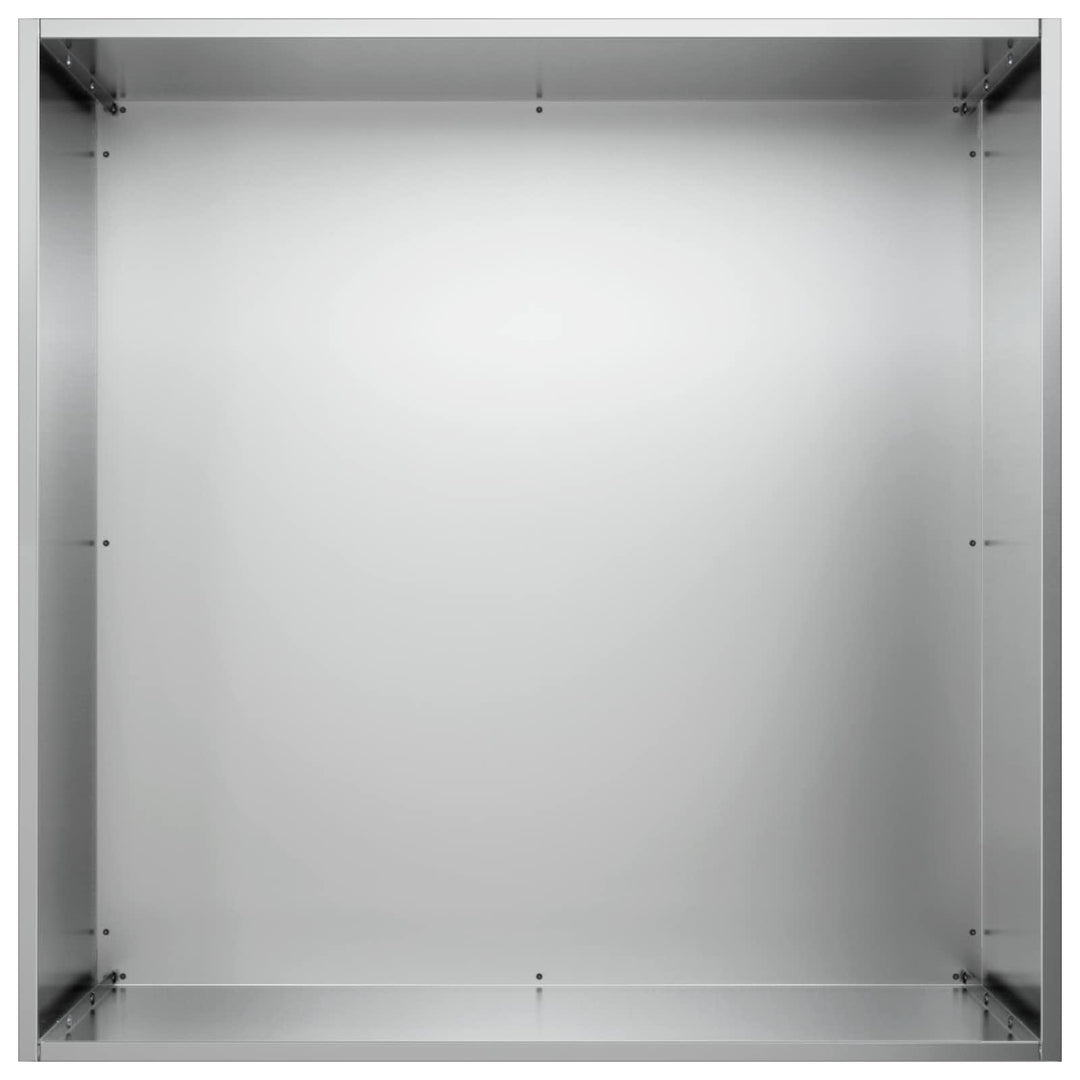 Trädgårdsplanterare Silver 40 X 40 X 75 Cm Galvaniserat Stål