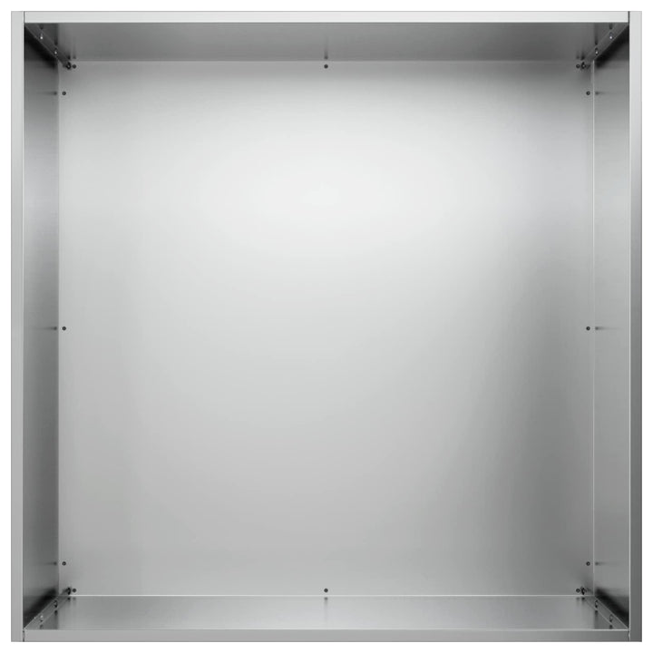Trädgårdsplanterare 2 St Silver 50 X 50 X 75 Cm
