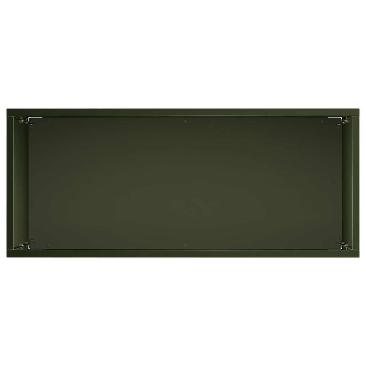 Trädgårdsplanterare 2 St Olivgrön 40 X 20 X 75 Cm