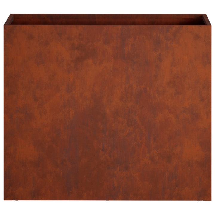 Trädgårdsplanterare Rostig 50 X 20 X 40 Cm Väderbeständig Stål