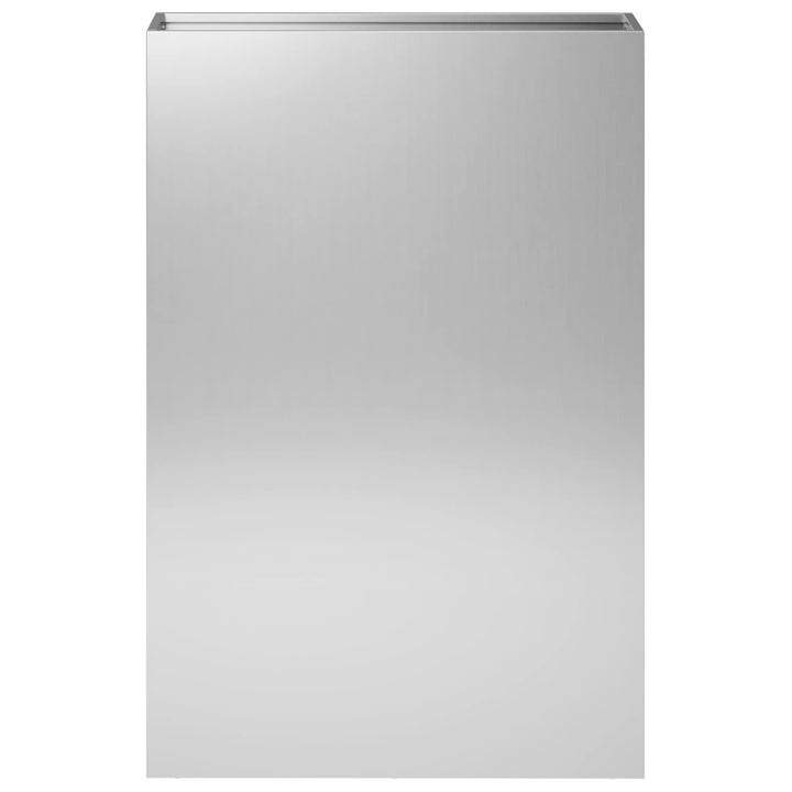 Trädgårdsplanterare Silver 50 X 20 X 75 Cm Galvaniserat Stål
