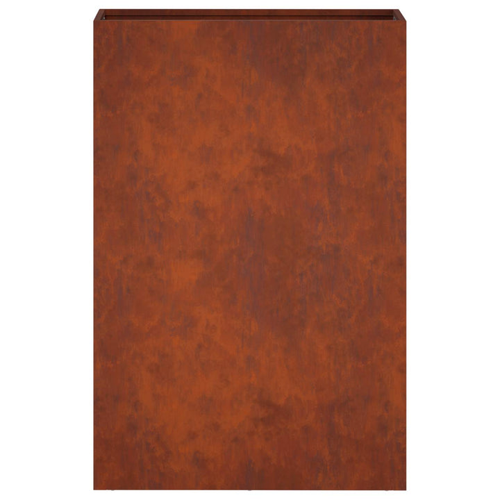 Trädgårdsplanterare Rostig 50 X 20 X 75 Cm Väderbeständig Stål
