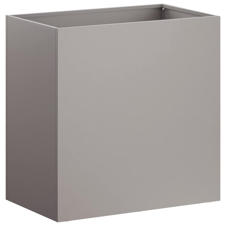 Trädgårdsplanterare Rostig 50 X 30 X 50 Cm Väderbeständig Stål