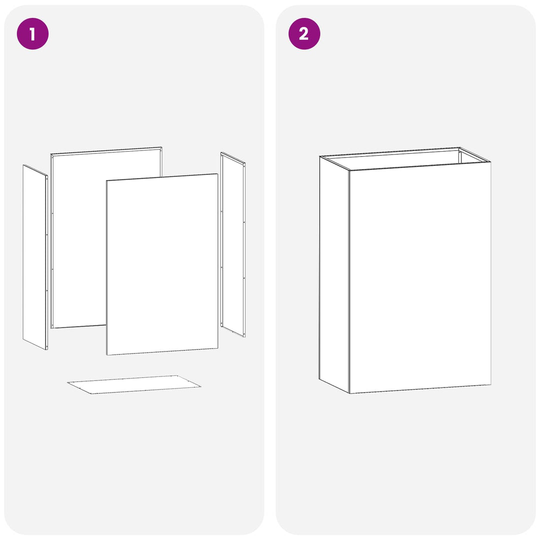Trädgårdsplanterare 2 St Vit 50 X 30 X 75 Cm Kallvalsat Stål