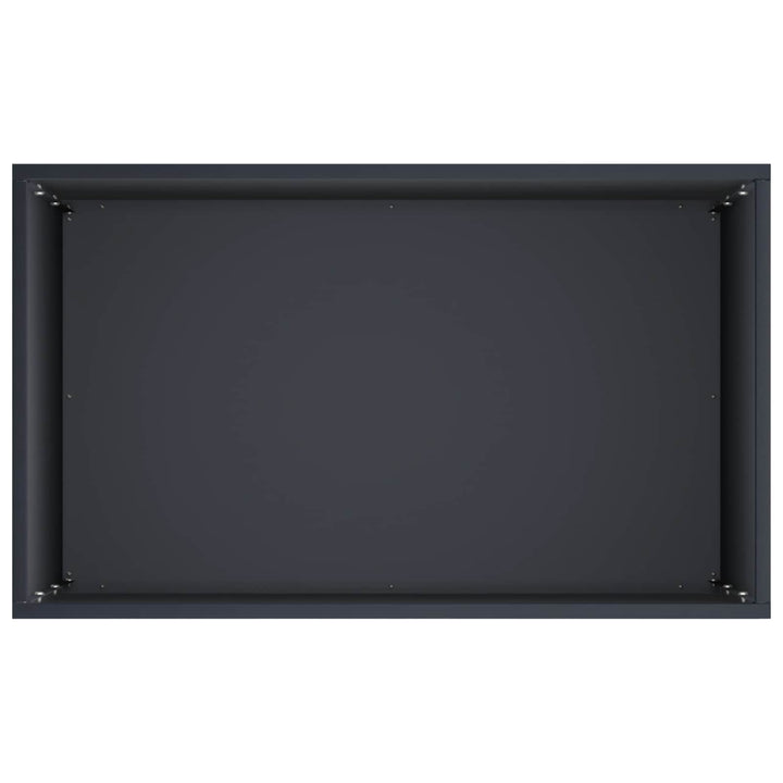 Trädgårdsplanterare Antracit 50 X 40 X 75 Cm Kallvalsat Stål