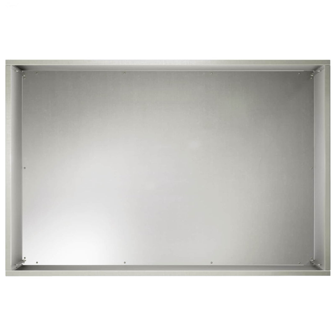 Trädgårdsplanterare Silver 60 X 40 X 40 Cm Rostfritt Stål