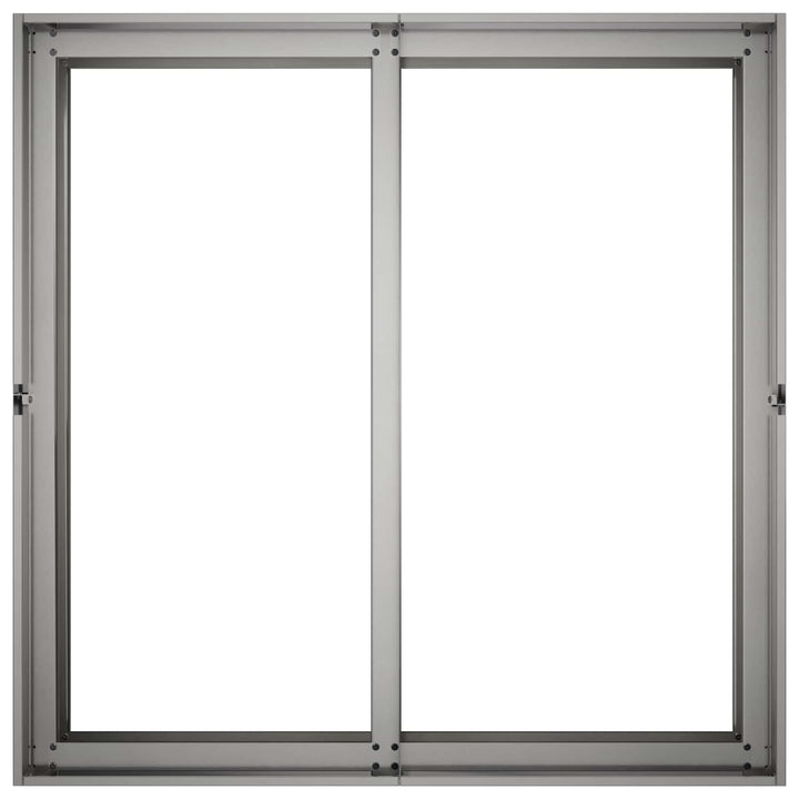 Trädgårdsplanterare Silver 80 X 80 X 60 Cm Rostfritt Stål