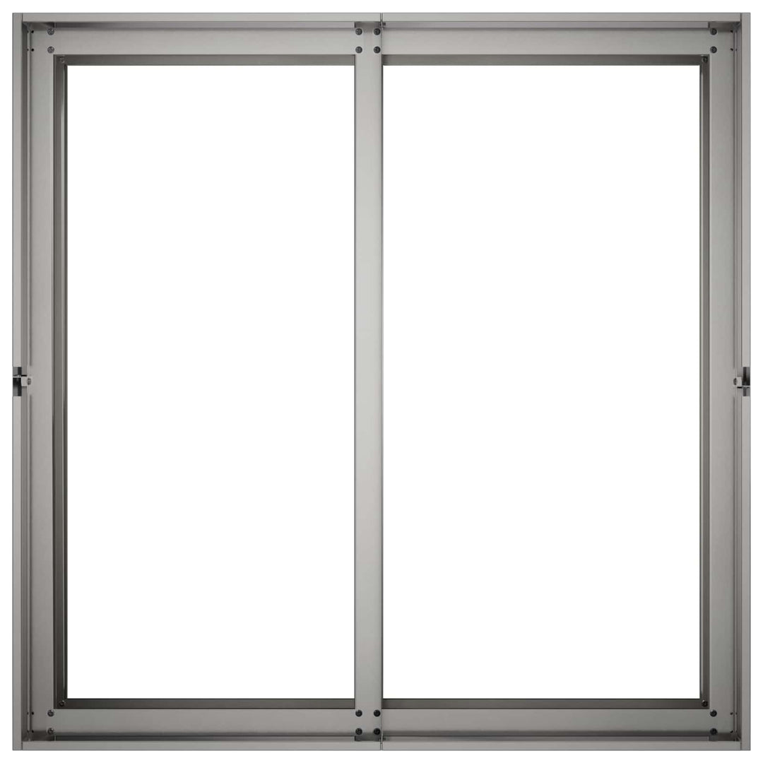 Trädgårdsplanterare Silver 80 X 80 X 60 Cm Rostfritt Stål