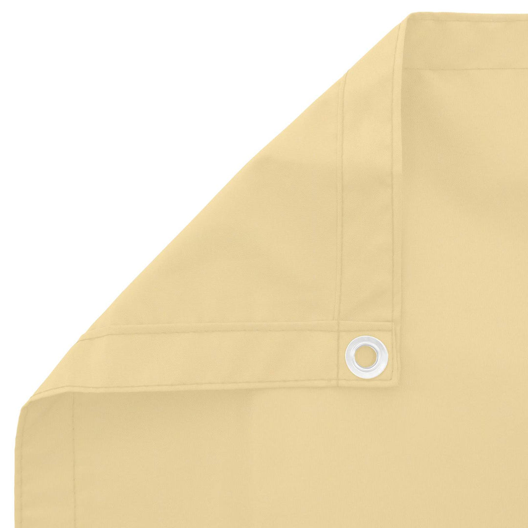 Balkong Skärm 90 X 200 Cm Pu-Belagt Oxford Alu