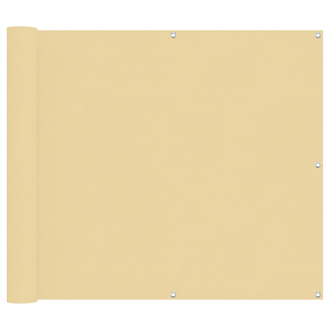 Balkong Skärm Sand 100 X 1000 Cm Oxford Tyg