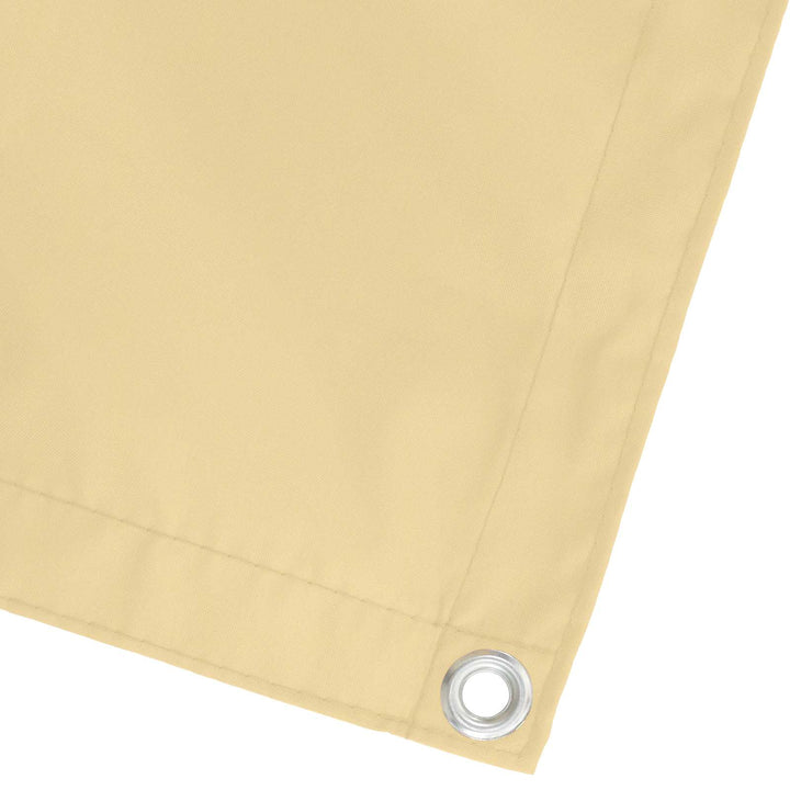 Balkong Skärm Sand 110 X 400 Cm Oxford Tyg