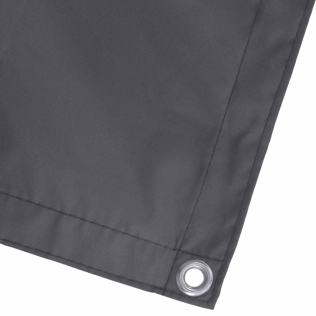 Balkong Skärm Antracit 100 X 500 Cm Oxford Tyg