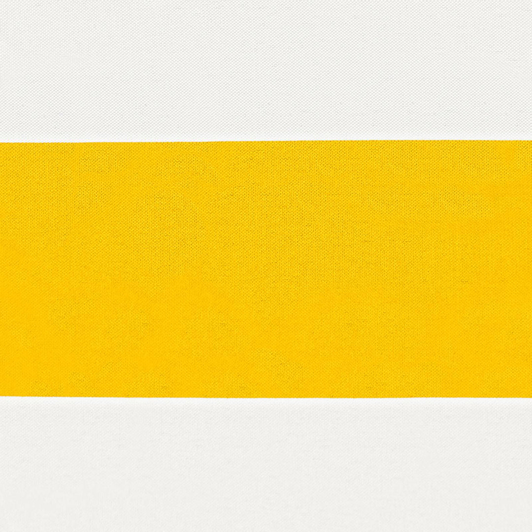 Balkong Skärm 110 X 800 Cm Oxford Tyg Rektangulär Gul Och Vit