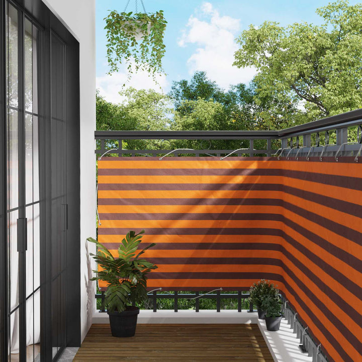 Balkong Skärm 110 X 500 Cm Oxford Tyg Rektangulär
