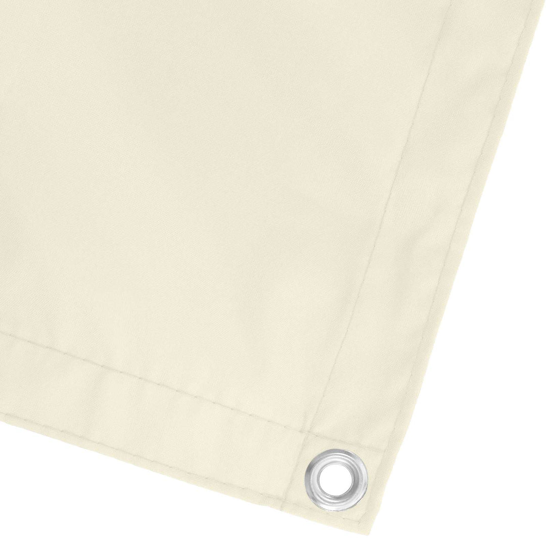 Balkong Skärm Kräm 100 X 400 Cm Oxford Tyg