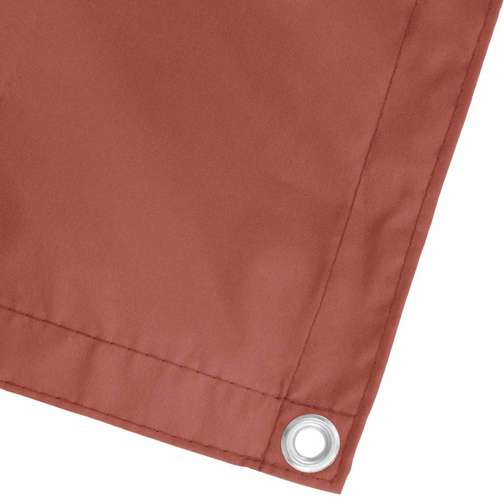 Balkong Skärm 90 X 200 Cm Pu-Belagt Oxford Alu