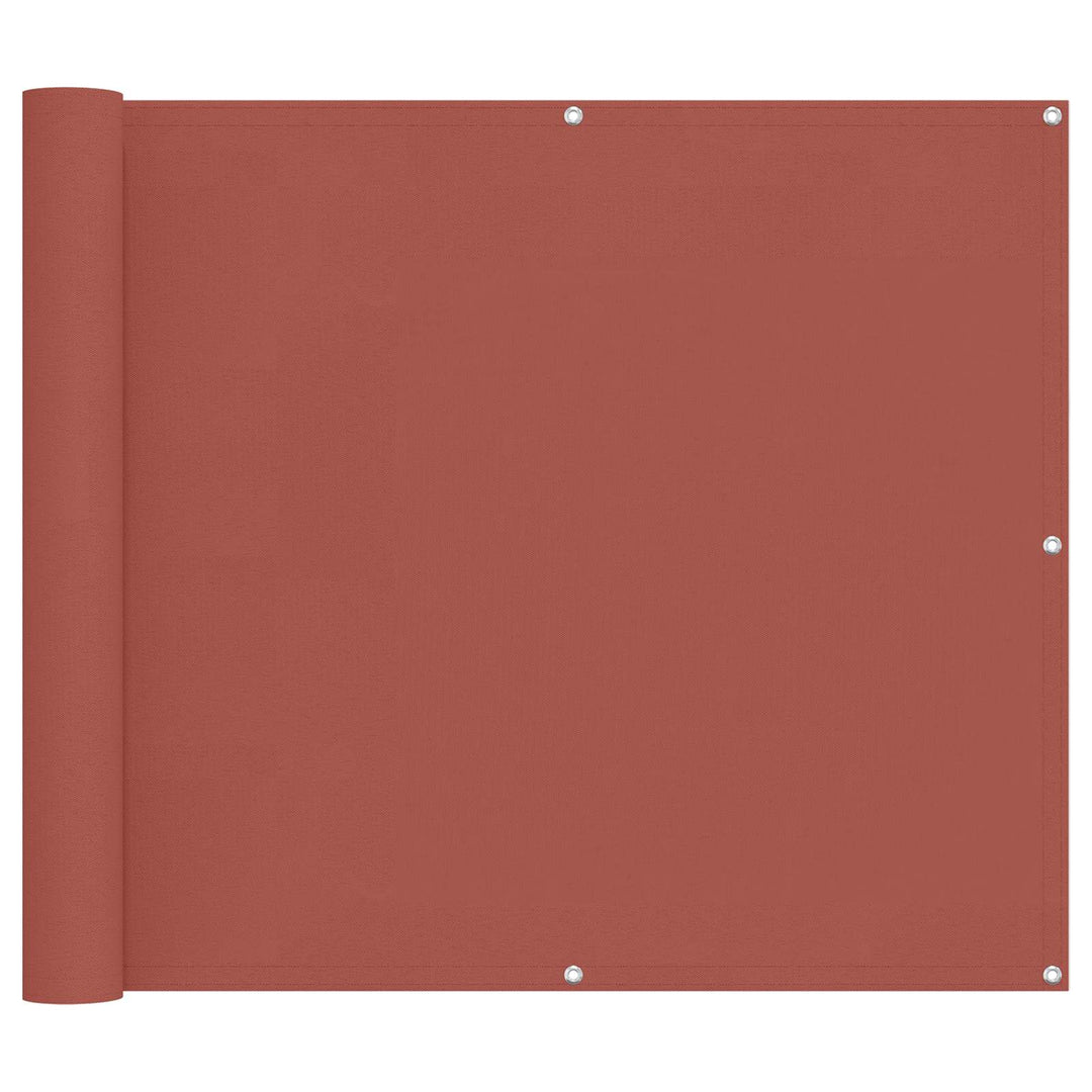 Balkong Skärm 90 X 200 Cm Pu-Belagt Oxford Alu