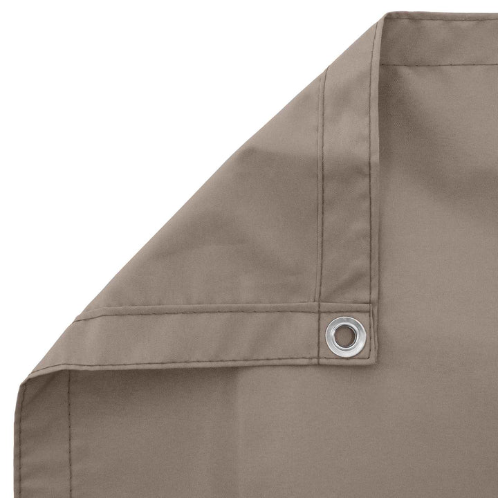 Balkong Skärm Taupe 100 X 400 Cm Oxford Tyg