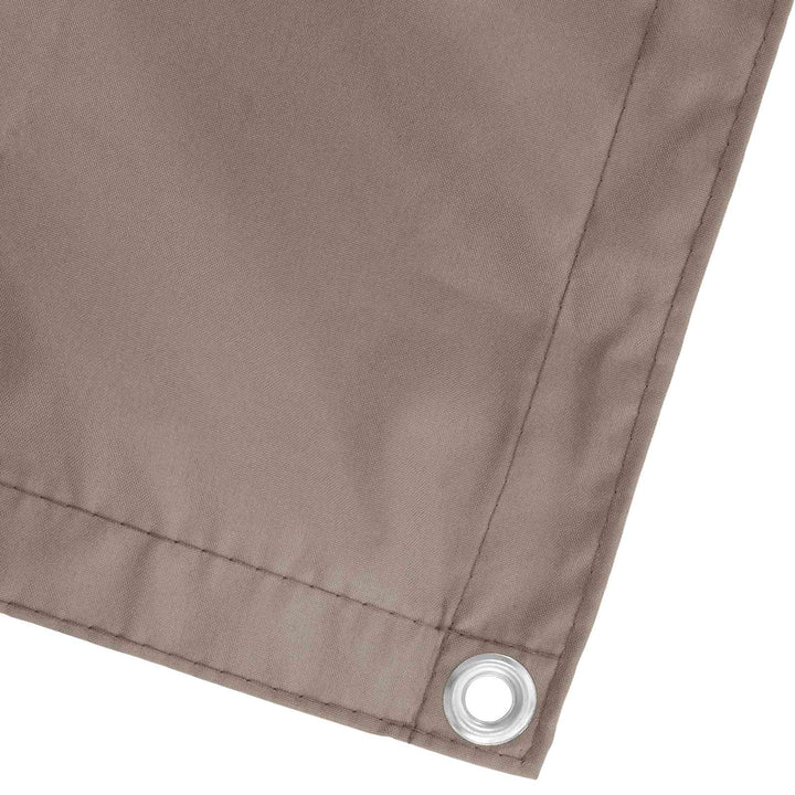 Balkong Skärm Taupe 100 X 700 Cm Oxford Tyg
