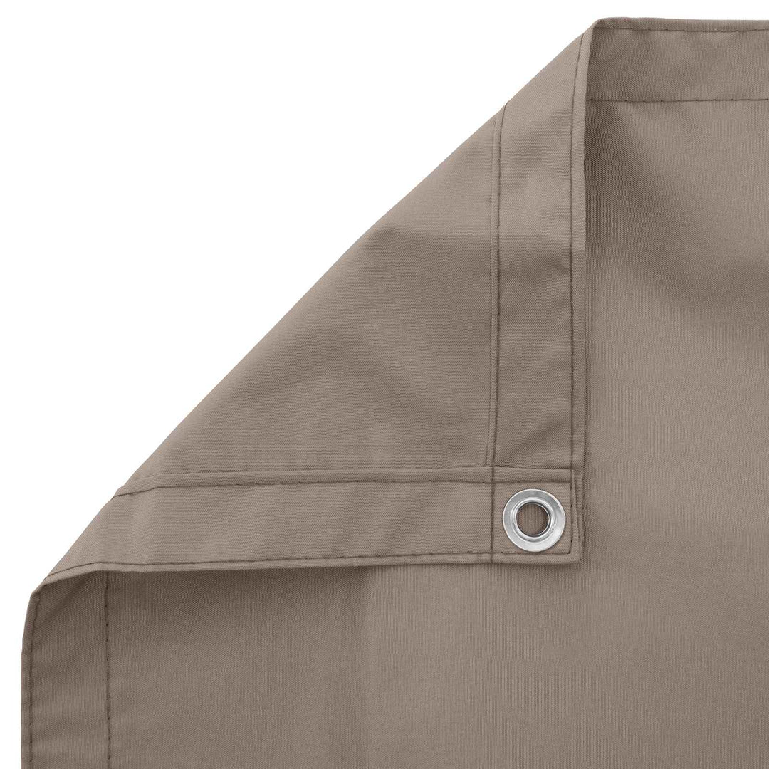 Balkong Skärm Taupe 110 X 800 Cm Oxford Tyg