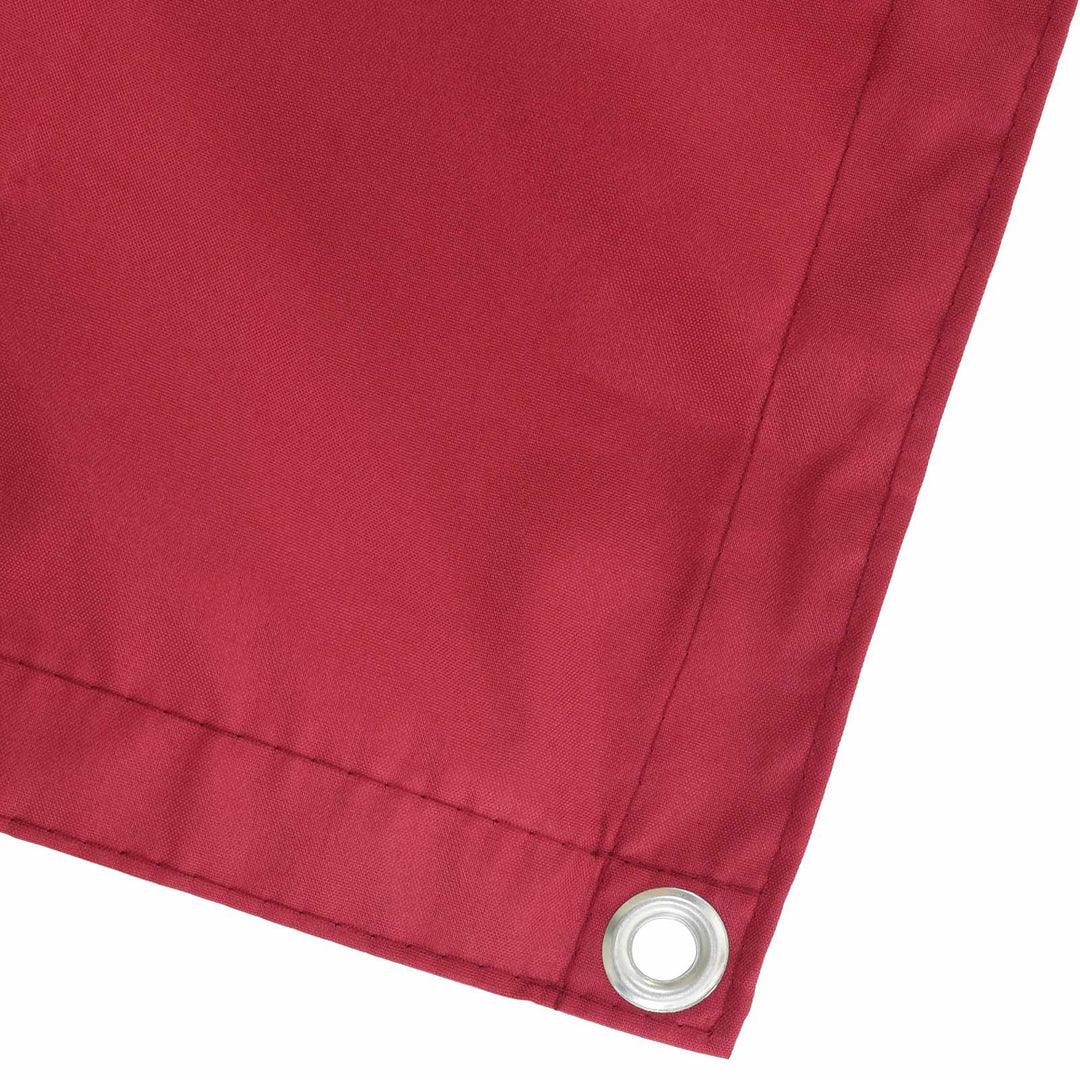 Balkong Skärm Röd 110 X 600 Cm Oxford Tyg