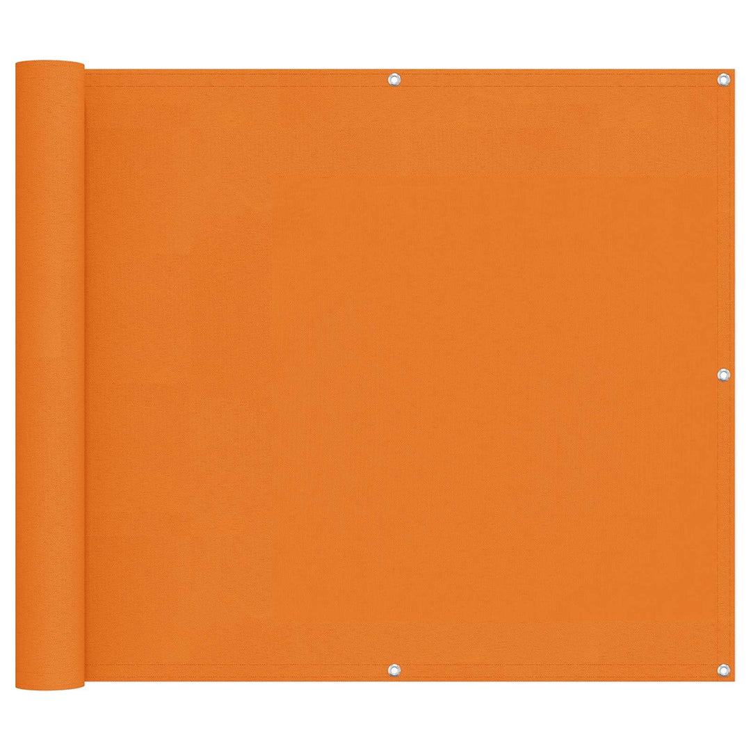 Balkong Skärm Orange 100 X 300 Cm Oxford Tyg