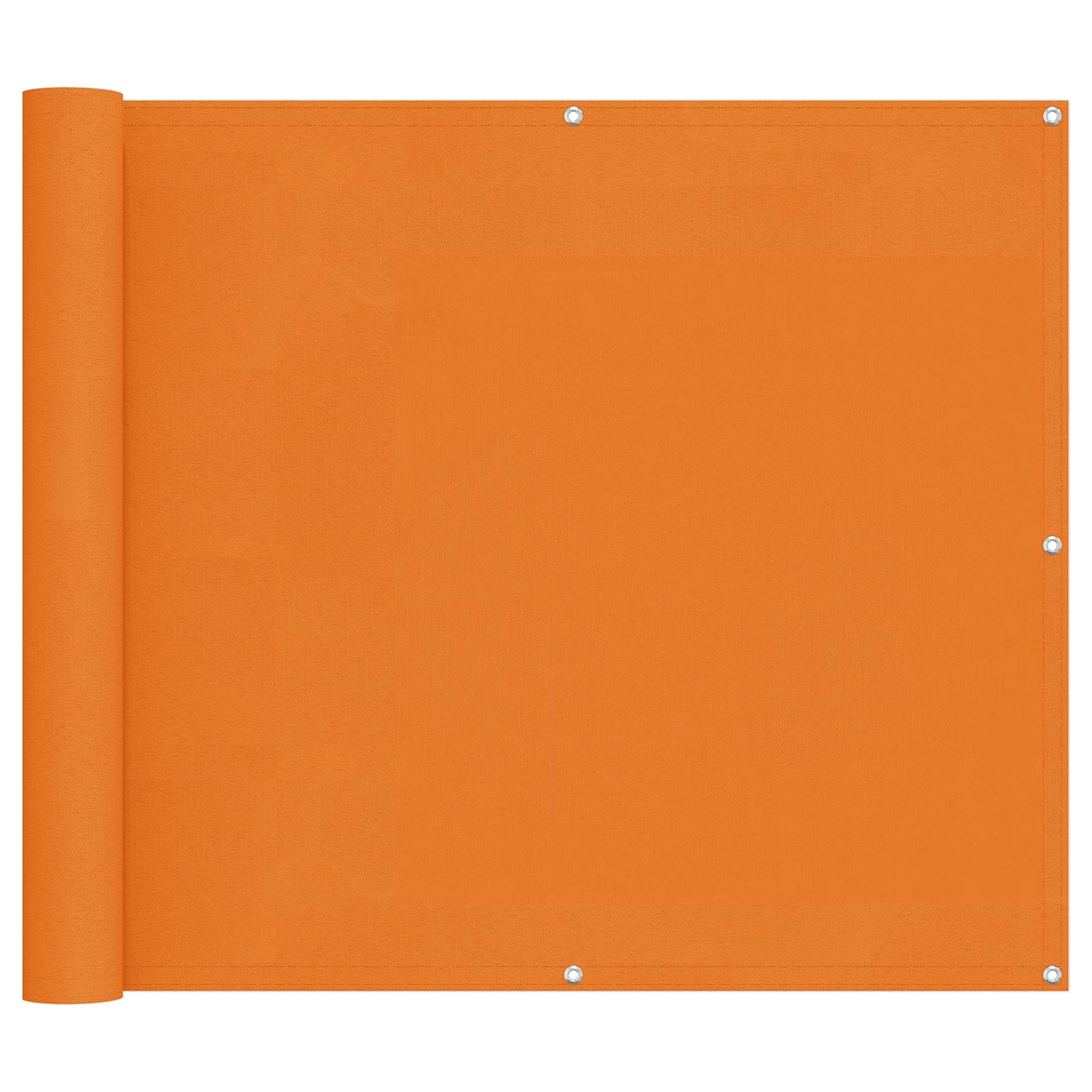 Balkong Skärm Orange 100 X 700 Cm Oxford Tyg