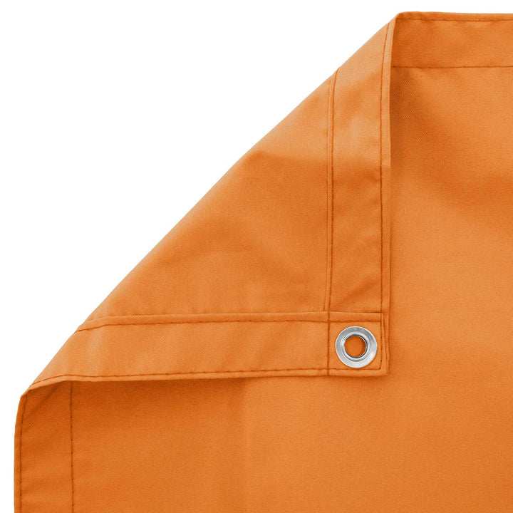 Balkong Skärm Orange 110 X 200 Cm Oxford Tyg