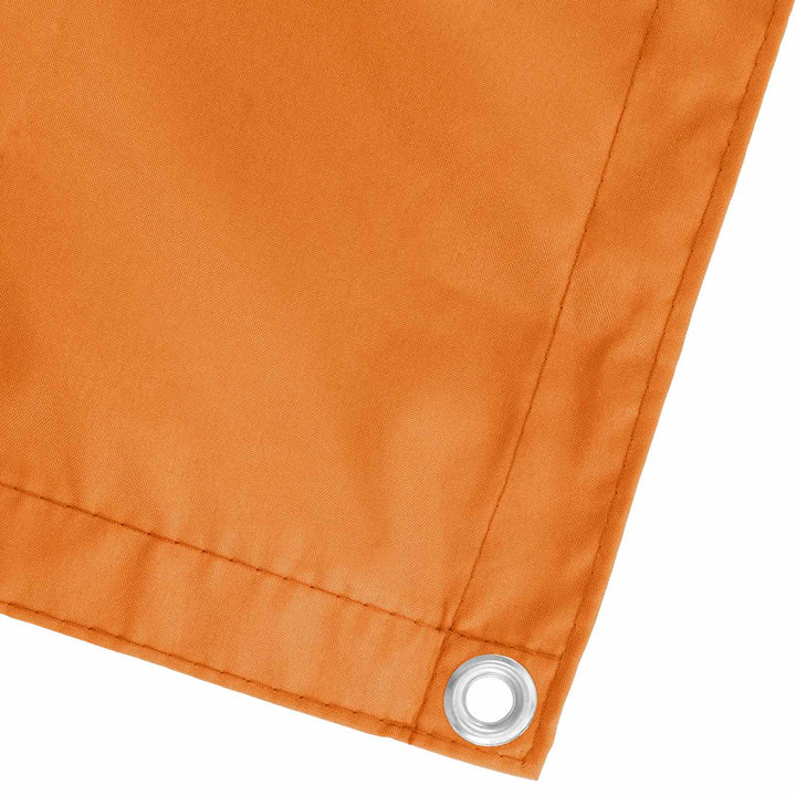 Balkong Skärm Orange 110 X 500 Cm Oxford Tyg
