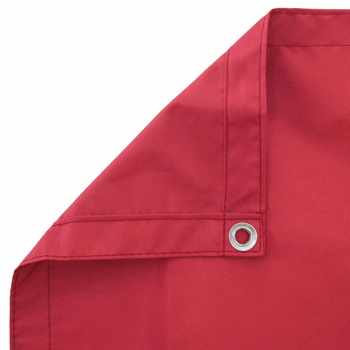 Balkong Skärm Vinröd 100 X 200 Cm Oxford Tyg