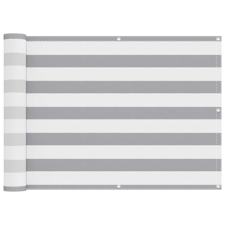 Balkong Skärm 75 X 600 Cm Oxford Tyg Rektangulär