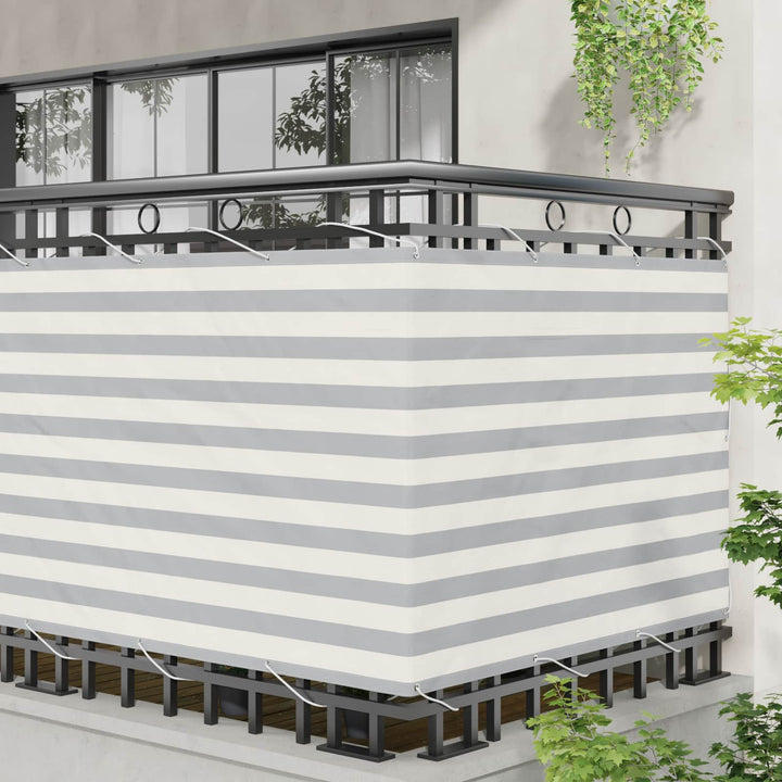 Balkong Skärm 110 X 300 Cm Oxford Tyg Rektangulär