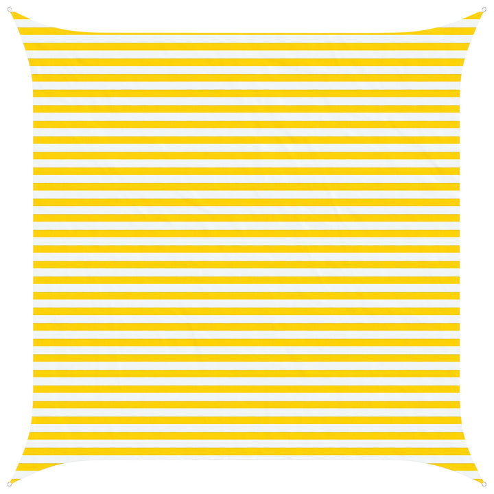 Utomhus Solsätt Segel 4 X 4 M 100% Polyester Oxford