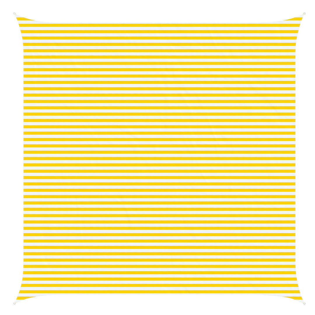 Utomhus Solsätt Segel 6 X 6 M 100% Polyester Oxford