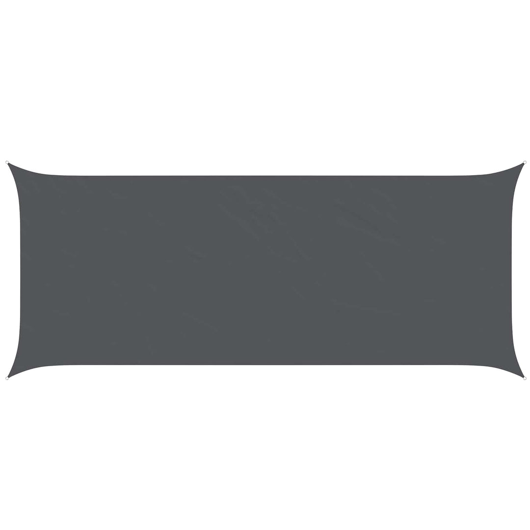 Solskugge Segel Antracit 6 X 2,5 M 100% Polyester Oxford