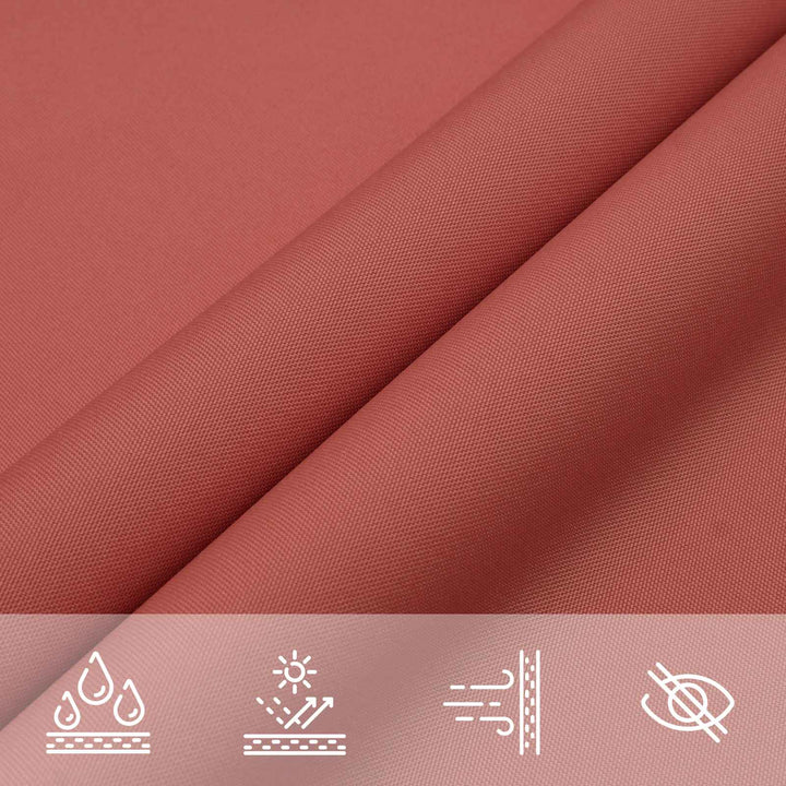 Solskugge Segel Terracotta 6 X 2 M 100% Polyester Oxford