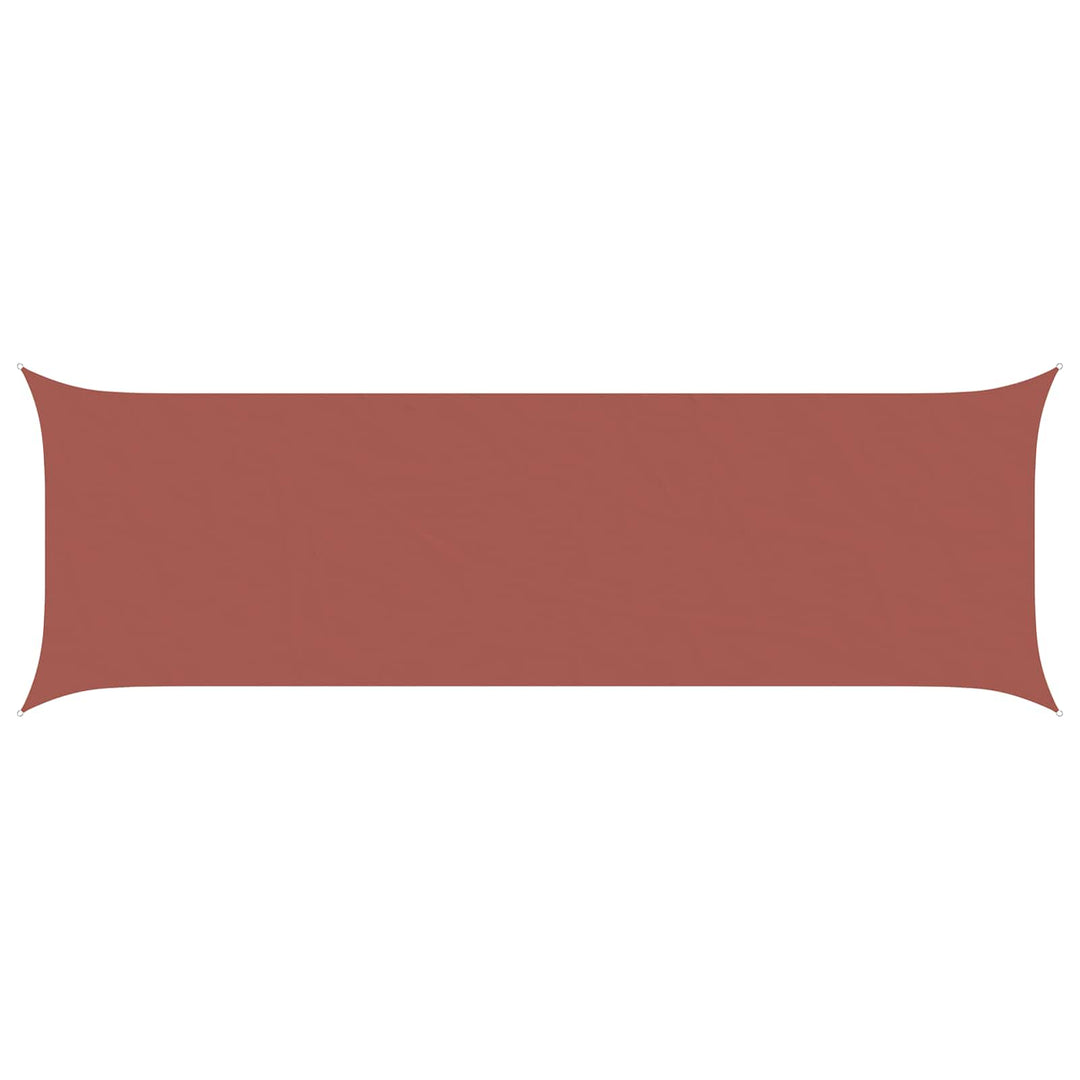 Solskugge Segel Terracotta 6 X 2 M 100% Polyester Oxford
