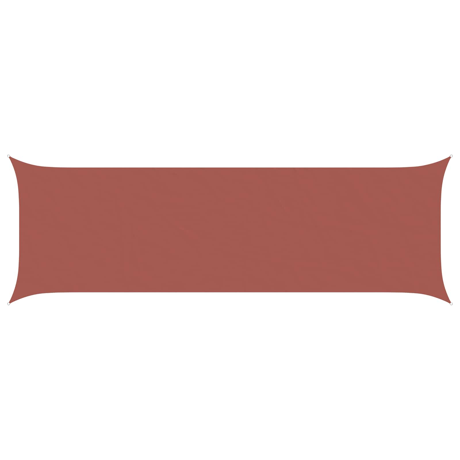 Solskugge Segel Terracotta 6 X 2 M 100% Polyester Oxford