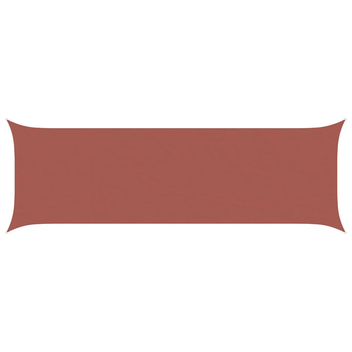 Solskugge Segel Terracotta 6 X 2 M 100% Polyester Oxford