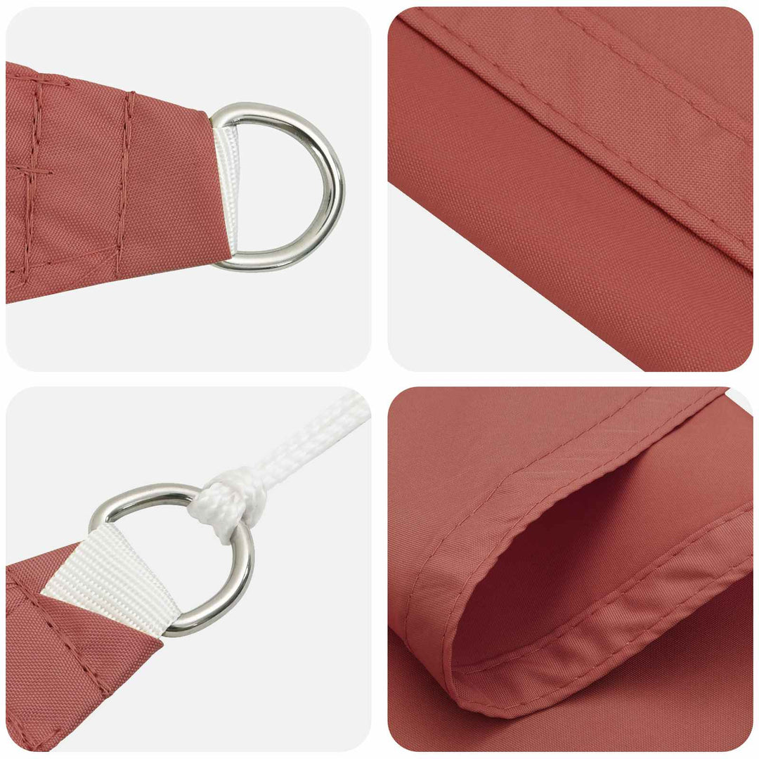 Solskugge Segel Terracotta 6 X 2,5 M 100% Polyester Oxford
