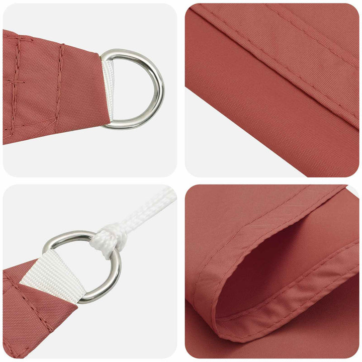Solskugge Segel Terracotta 6 X 2,5 M 100% Polyester Oxford