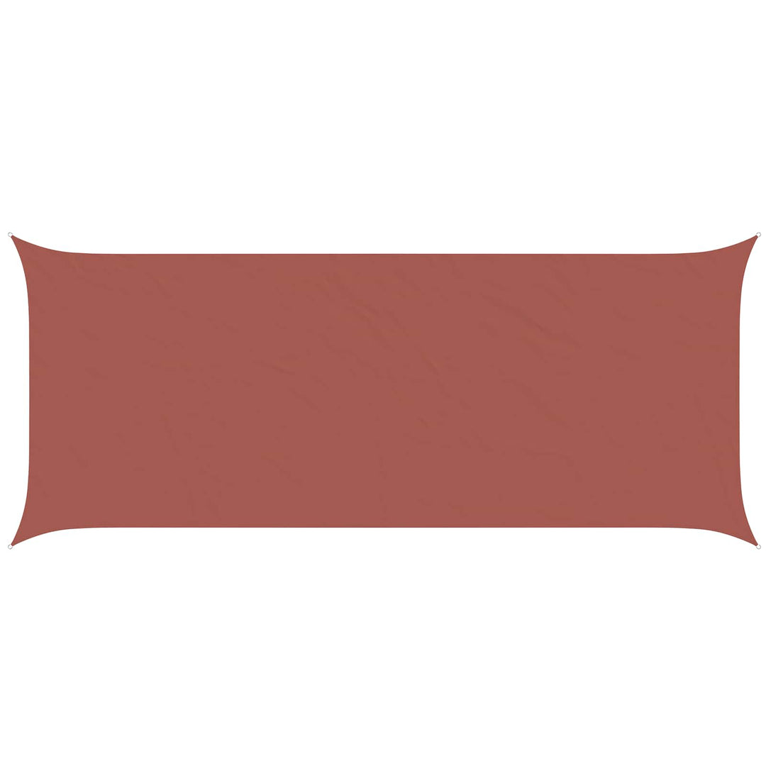 Solskugge Segel Terracotta 6 X 2,5 M 100% Polyester Oxford