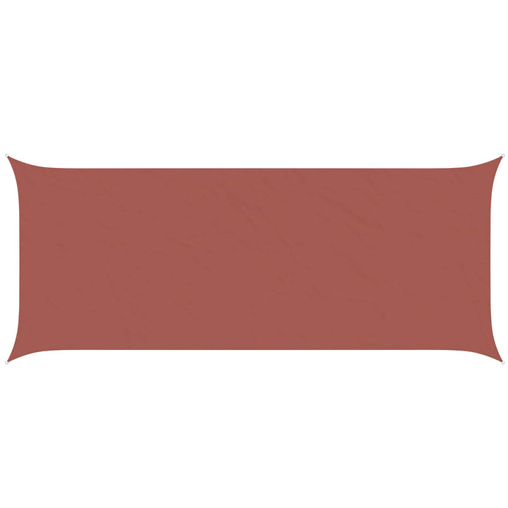 Solskugge Segel Terracotta 6 X 2,5 M 100% Polyester Oxford