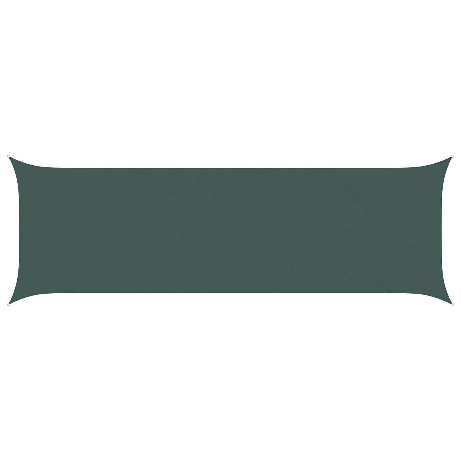 Solskugge Segel Mörkgrön 2 X 6 M 100% Polyester Oxford