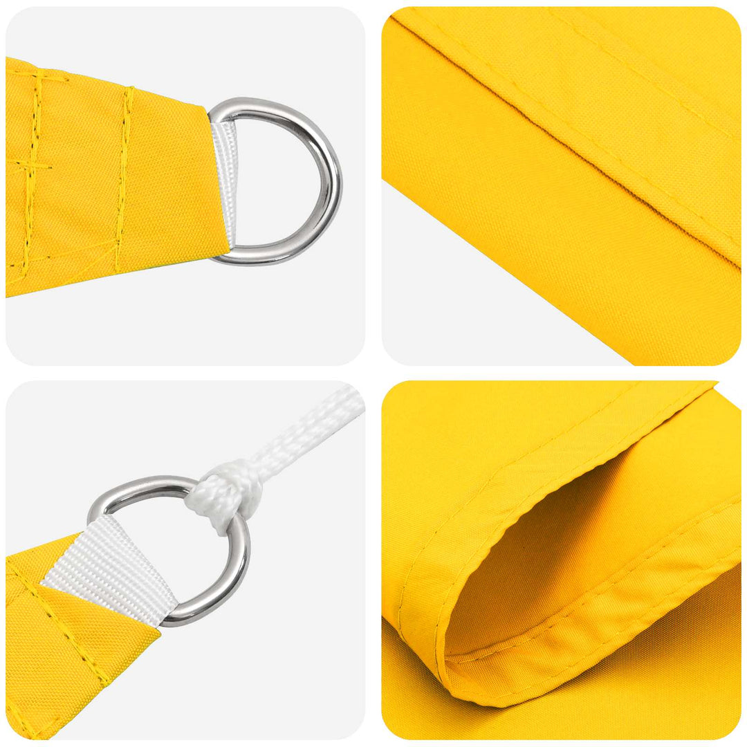Solskugge Segel Gul 6 X 2 M 100% Polyester Oxford