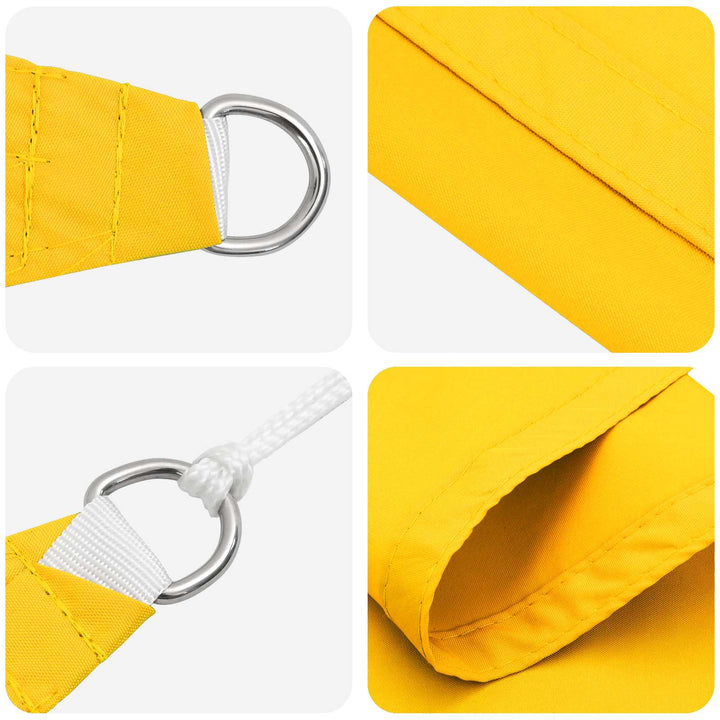 Solskugge Segel Gul 6 X 2 M 100% Polyester Oxford